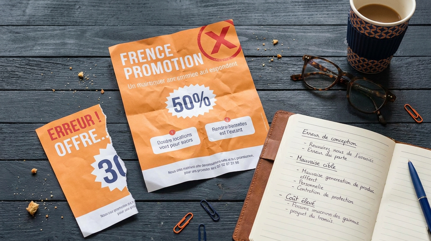 10 erreurs de distribution de flyers à éviter (qui plombent votre ROI)
