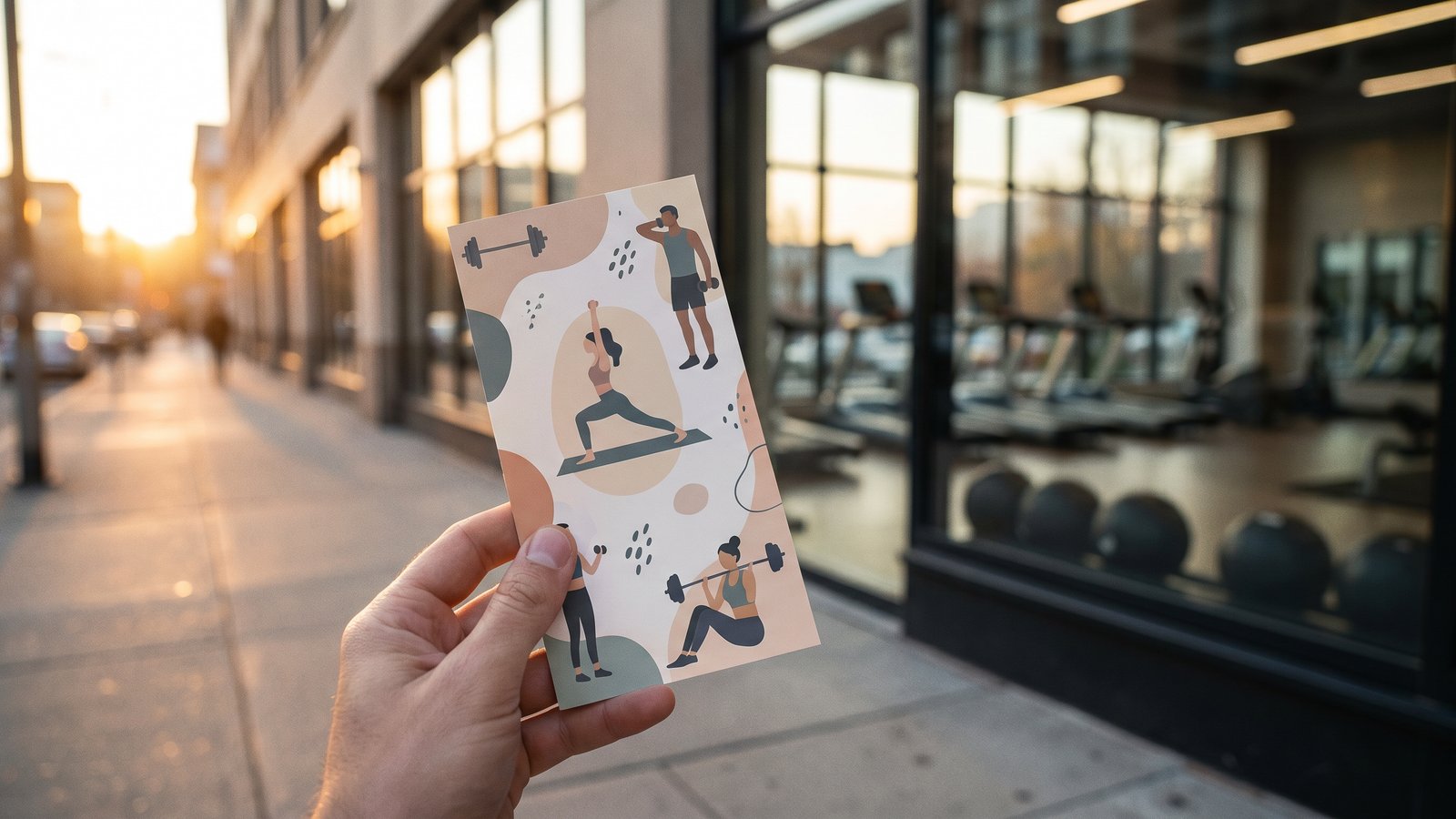 Flyer salle de sport : accroches, design et distribution qui font venir à l'essai