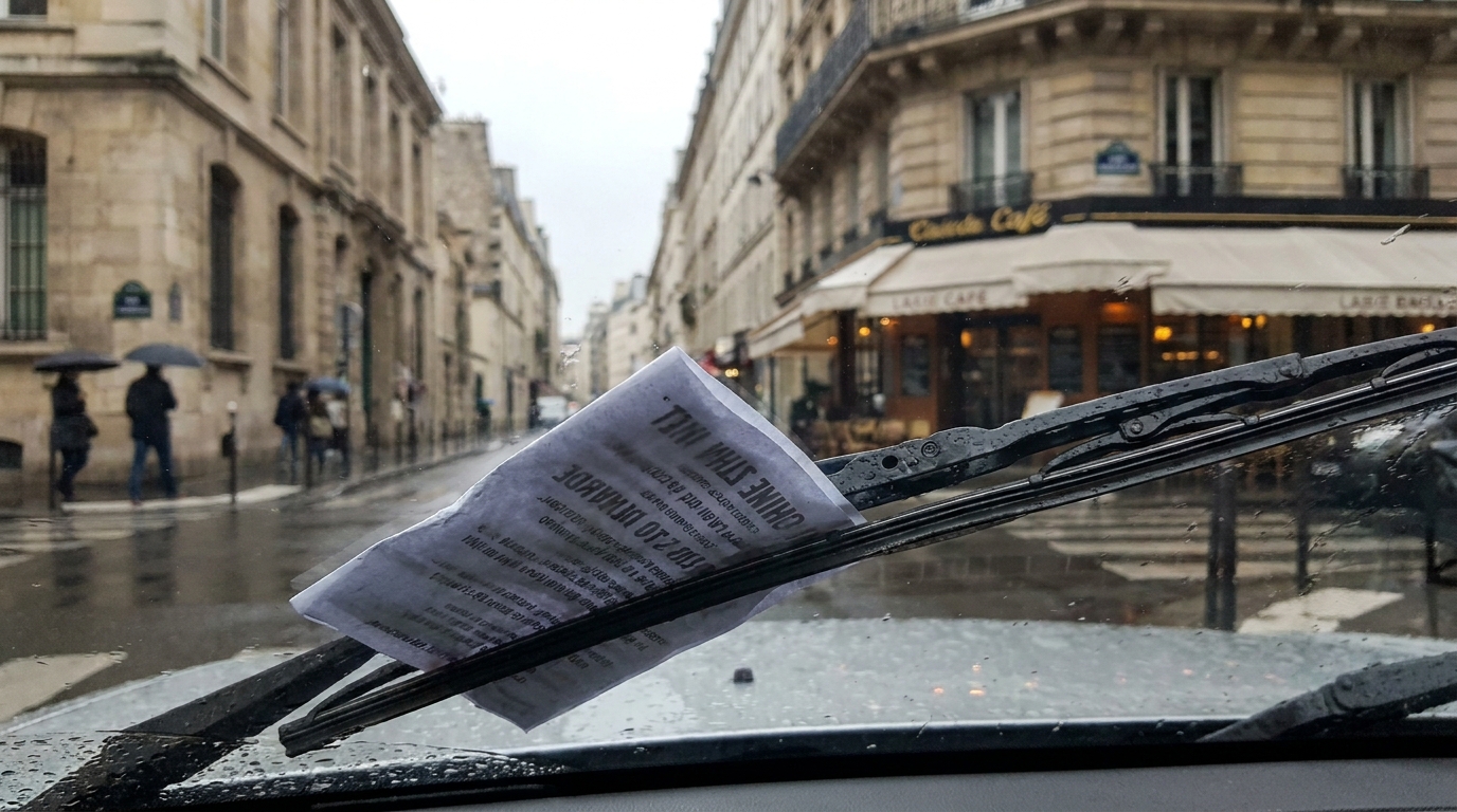 Distribution de flyers sur pare-brises : ce que dit vraiment la loi en 2026