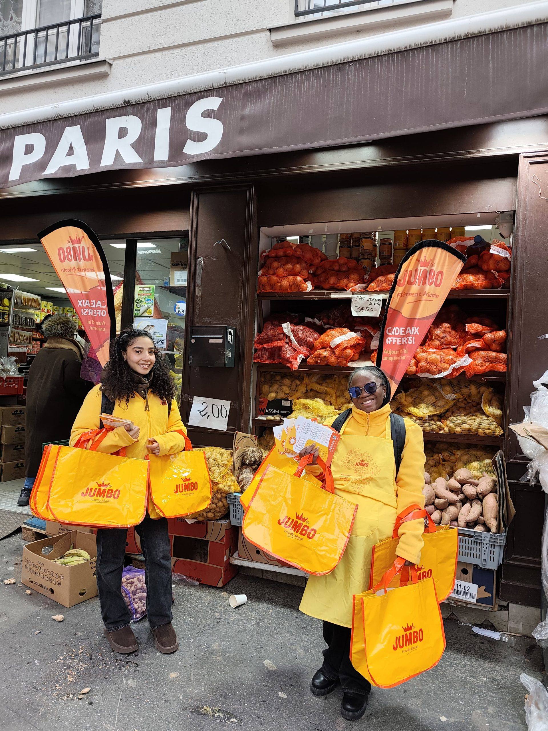 Distribution Jumbo à Paris